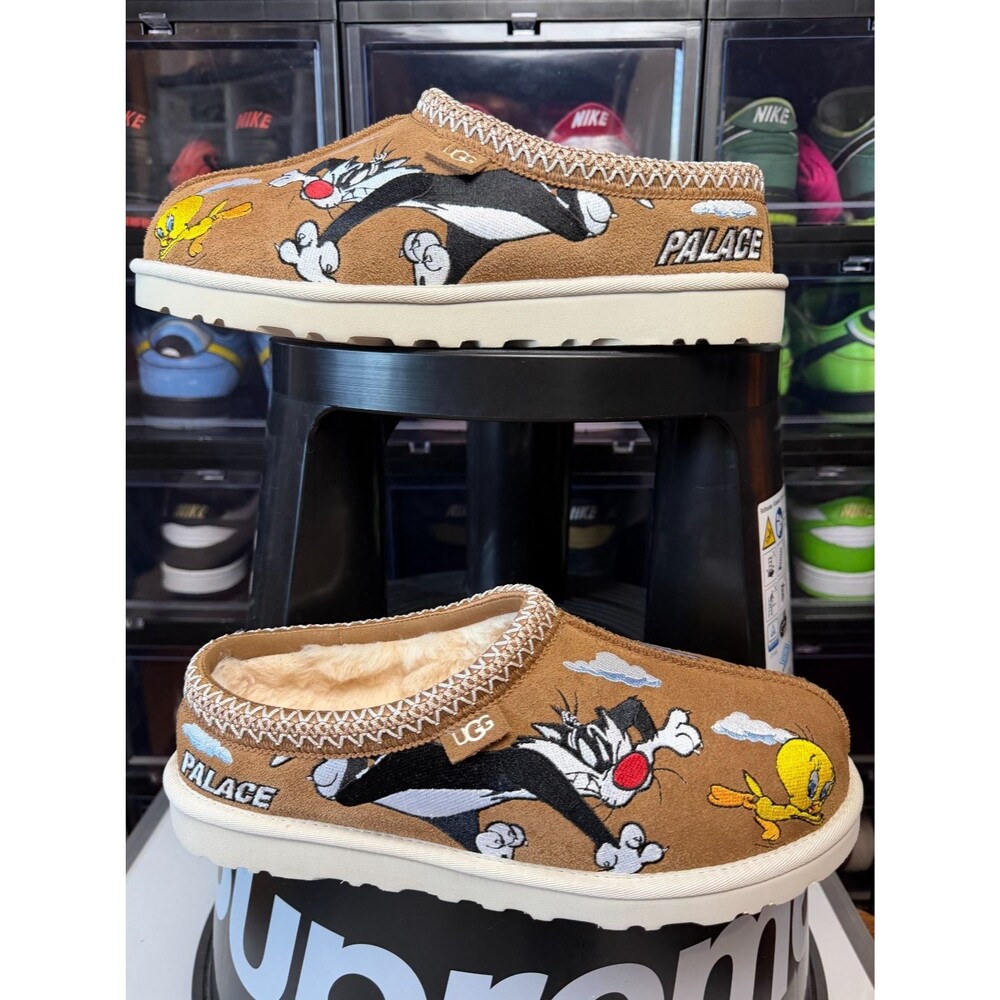 Palace x UGG Tasman Slipper Looney Tunes Size 10 Tasman